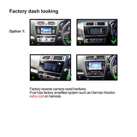 Nakamichi Android NA9SUBARULIBERTYOUTBACK2015ON Wireless Apple Carplay Android Auto Sat Nav Solution compatible with Subaru Liberty Outback 2015+