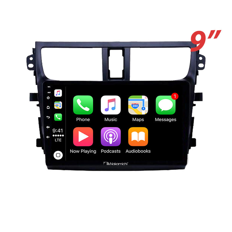 Nakamichi W9SUZUKICELERIO2014ON Wireless Apple Carplay Android auto solution compatible with Suzuki Celerio 2014+