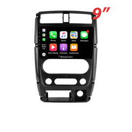 Nakamichi Android NA9SUZUKIJIMNY20052018 Wireless Apple Carplay Android Auto Sat Nav Solution compatible with Suzuki Jimny 2005-2018