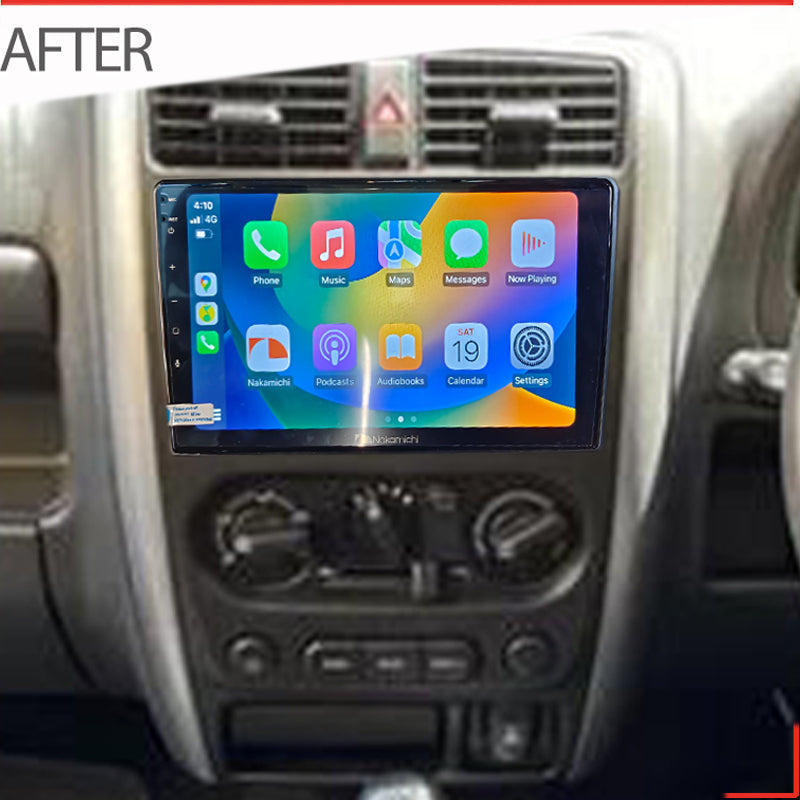 Nakamichi W9SUZUKIJIMNY20052018 Wireless Apple Carplay Android auto solution compatible with Suzuki Jimny 2005-2018
