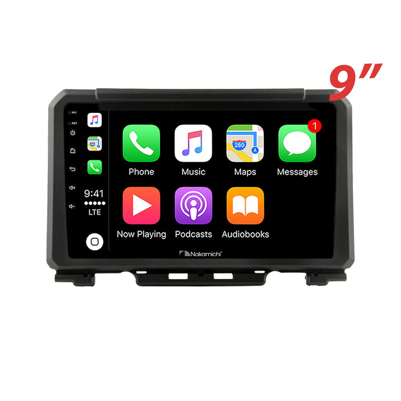 Nakamichi W9SUZUKIJIMNY2018ON Wireless Apple Carplay Android auto solution compatible with Suzuki Jimny 2018+