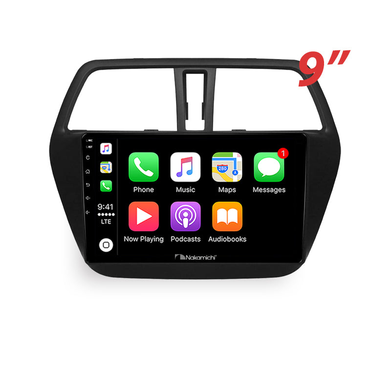 Nakamichi NA9SUZUKISCROSS20132016 Wireless Apple Carplay Android auto solution compatible with Suzuki S-Cross 2013-2016