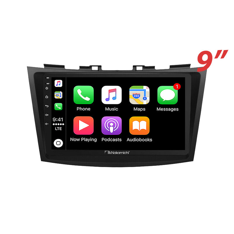 Nakamichi W9SUZUKISWIFT20122017 Wireless Apple Carplay Android auto solution compatible with Suzuki Swift 2012-2017