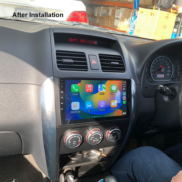 Nakamichi Android NA9SUZUKISX420072013 Wireless Apple Carplay Android Auto Sat Nav Solution compatible with Suzuki SX4 2007-2013