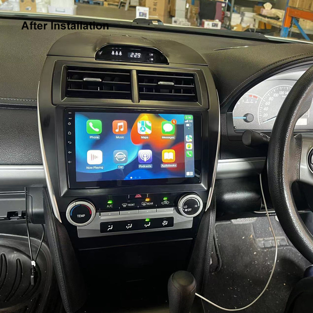 Nakamichi Android NAXTOYOTACAMRY20122017 Wireless Apple Carplay Android Auto Sat Nav Solution compatible with Toyota Camry 2012-2017