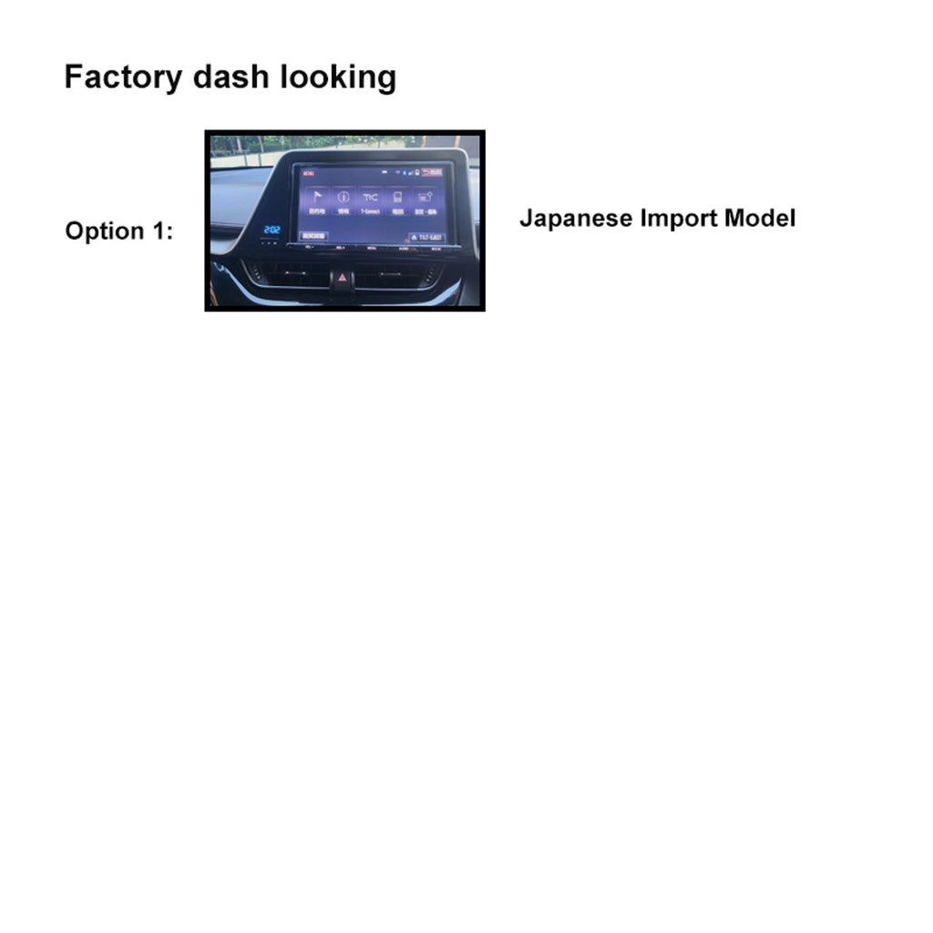 Nakamichi Android NA9TOYOTACHR20162019IMPORT Wireless Apple Carplay Android auto Sat Nav solution compatible with Toyota CHR 2016-2019 Japanese Import
