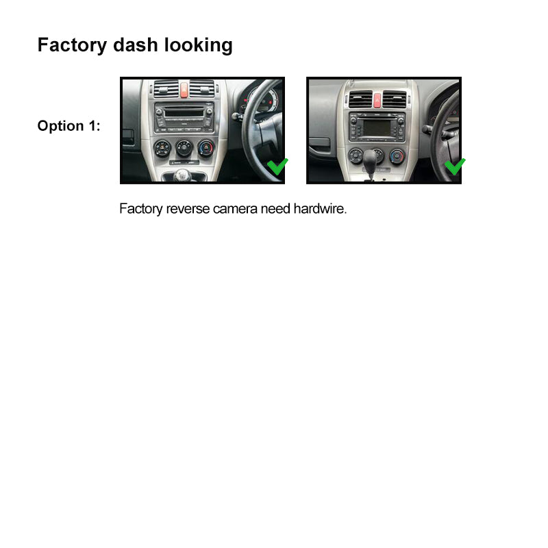 Nakamichi W9TOYOTACOROLLA20072011 Wireless Apple Carplay Android auto solution compatible with Toyota Corolla 2007-2011
