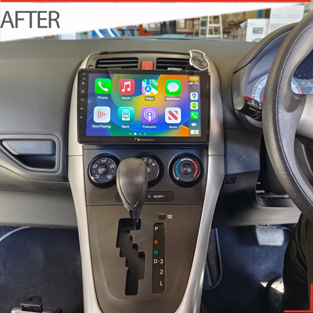 Nakamichi Android NA9TOYOTACOROLLA20072011S Wireless Apple Carplay Android Auto Sat Nav Solution Compatible With Toyota Corolla 2007-2011 Small