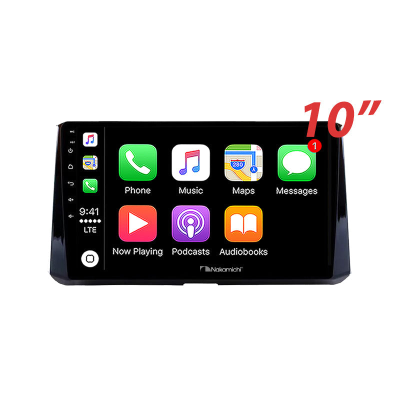Nakamichi Android NAXTOYOTACOROLLA2018ON Wireless Apple Carplay Android Auto Sat Nav Solution compatible with Toyota Corolla 2018+