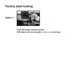 Nakamichi Android NAXTOYOTACOROLLA2018ON Wireless Apple Carplay Android Auto Sat Nav Solution compatible with Toyota Corolla 2018+