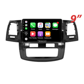 Nakamichi Android NA9TOYOTAHILUX20052014AUTO Wireless Apple Carplay Android Auto Sat Nav Solution compatible with Toyota Hilux 2005-2014 Auto A/C