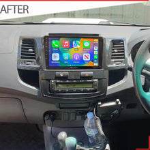 Load image into Gallery viewer, Nakamichi Android NA9TOYOTAHILUX20052014AUTO Wireless Apple Carplay Android Auto Sat Nav Solution compatible with Toyota Hilux 2005-2014 Auto A/C