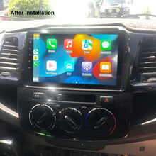 Load image into Gallery viewer, Nakamichi Android NA9TOYOTAHILUX20052014MANUAL Wireless Apple Carplay Android Auto Sat Nav Solution compatible with Toyota Hilux 2005-2014 Manual A/C