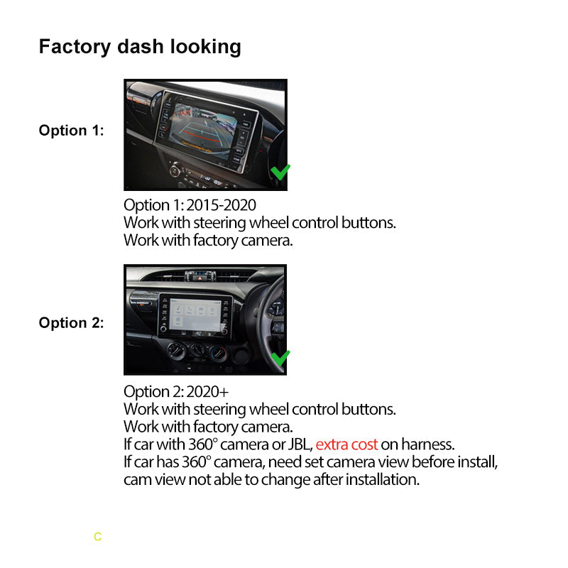 Nakamichi Android NAXTOYOTAHILUX2015ON Wireless Apple Carplay Android Auto Sat Nav Solution compatible with Toyota Hilux 2015+