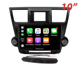 Nakamichi Android NAXTOYOTAKLUGER20072013 Wireless Apple Carplay Android Auto Sat Nav Solution compatible with Toyota Kluger 2007-2013