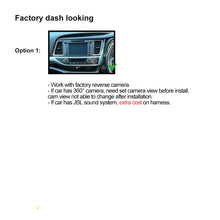 Load image into Gallery viewer, Nakamichi Android NAXTOYOTAKLUGER20142019 Wireless Apple Carplay Android Auto Sat Nav Solution compatible with Toyota Kluger 2014-2019