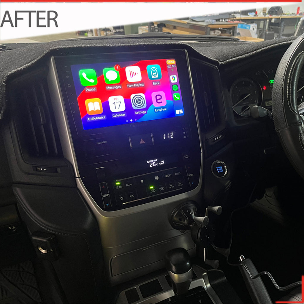 Nakamichi Android NA9TOYOTALANDCRUISER20162021 Wireless Apple Carplay Android Auto Sat Nav Solution compatible with Toyota Landcruiser 2016-2021 200 Series