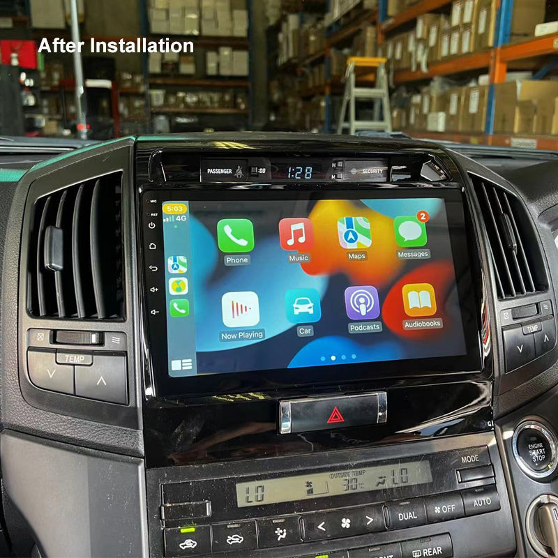 Nakamichi Android NAXTOYOTALANDCRUISER20072015 Wireless Apple Carplay Android Auto Sat Nav Solution compatible with Toyota Landcruiser 2007-2015