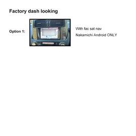 Nakamichi Android NA9TOYOTAPRADO20092013KAKADU Wireless Apple Carplay Android auto Sat Nav solution compatible with Toyota Prado 2009-2013 w Fac Nav Kakadu