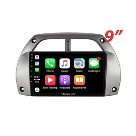 Nakamichi Android NA9TOYOTARAV420012005 Wireless Apple Carplay Android Auto Sat Nav Solution compatible with Toyota Rav4 2001-2005 Dash 1
