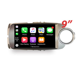 Nakamichi Android NA9TOYOTAYARIS20112013 Wireless Apple Carplay Android auto Sat Nav solution compatible with Toyota Yaris 2011-2013
