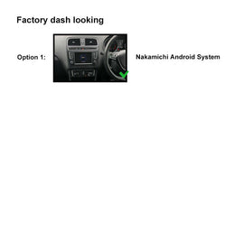 Nakamichi Android NA9VWPOLO20152017 Wireless Apple Carplay Android auto Sat Nav solution compatible with Volkswagen Polo 2015-2017