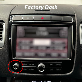 APP Connect Interface Module INTEVWTOUAREGS For Volkswagen Touareg 2014-2018 With Silver Knob Systems