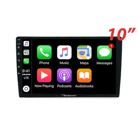 Nakamichi Android NAXVWUNIVERSAL Wireless Apple Carplay Android Auto Sat Nav Solution compatible with Volkswagen Amarok Beetle Caddy Caravelle CC EOS Golf Jetta Multivan Passat Polo Tiguan Transporter